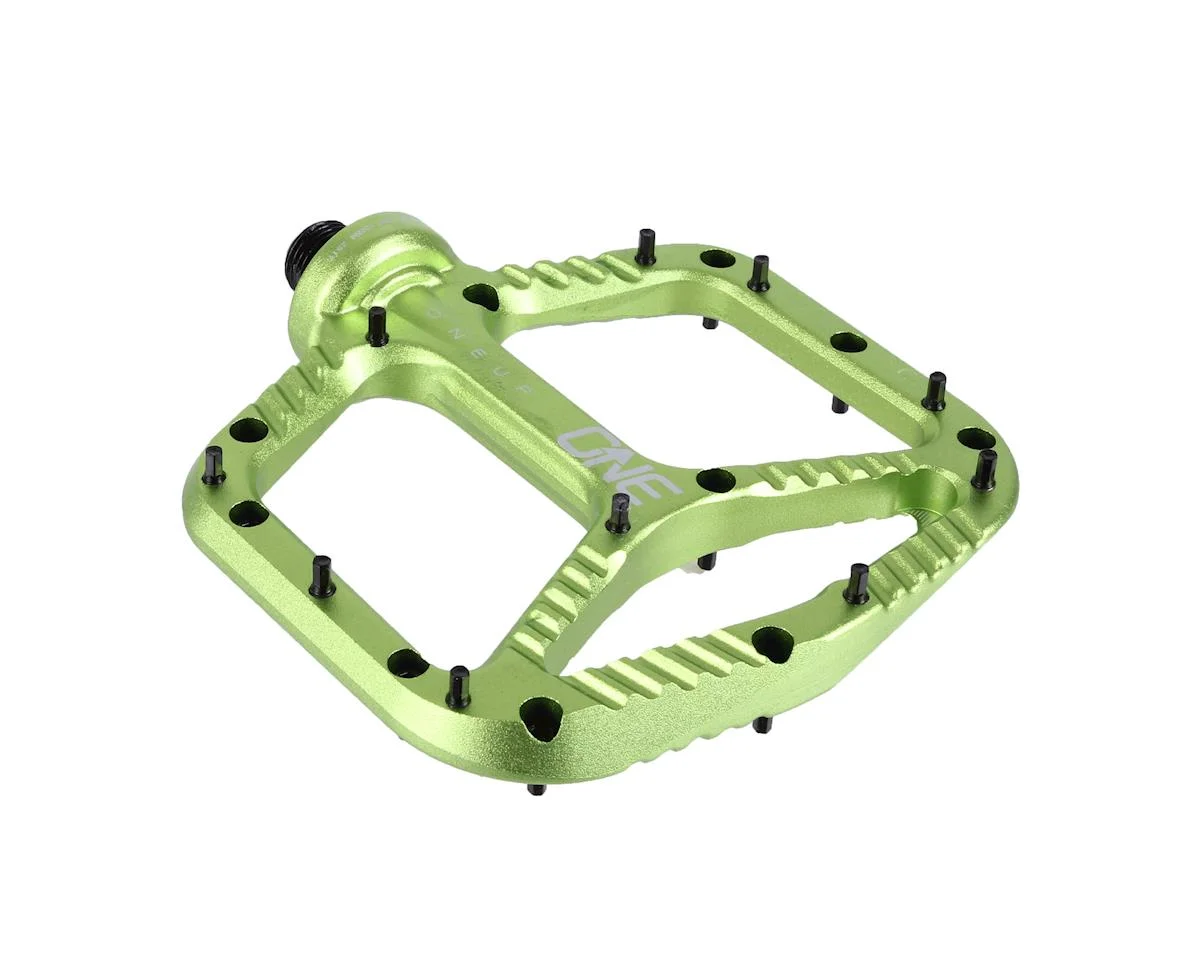 OneUp Components Aluminum Platform Pedals (Green) (9/16")